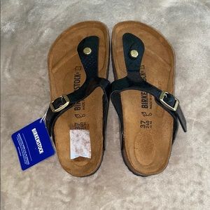 Birkenstock Navy Sparkle Sandals Size 6